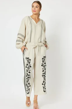 Hammock & Vine Vine Pant - Cream - HV22 Clearance