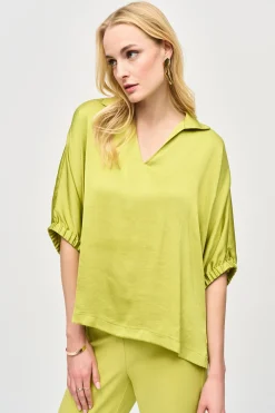 Joseph Ribkoff Wasabi Boxy Top - JR21 New