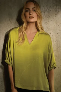 Joseph Ribkoff Wasabi Boxy Top - JR21 New