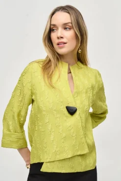 Joseph Ribkoff Wasabi Jacquard Swing Jacket - JR22 Sale