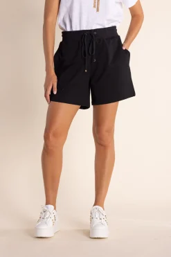 Two-T's Yoko Track Short - Black - TT57 Online
