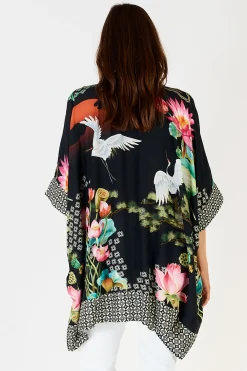 Lula Soul Yoshiko Kaftan - Black -LS2 Discount
