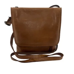 Modapelle Zip Front Cross Over Bag - Tan - ML21